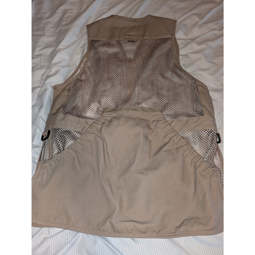Cabela's Women's Hunting Shooting Canvas Mesh Vest Large - Picture 3 of 5